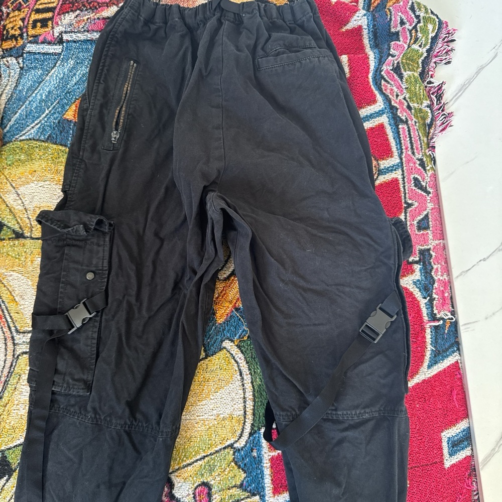 Off White Cargo parachute pants